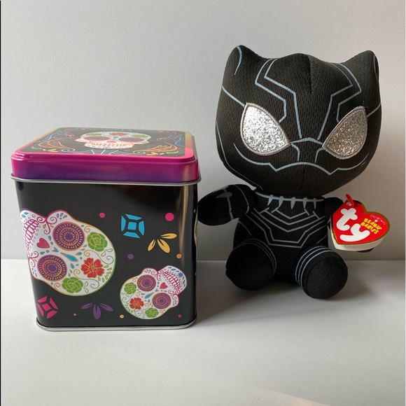 Black Panther Beanie Baby - Picture 5 of 10